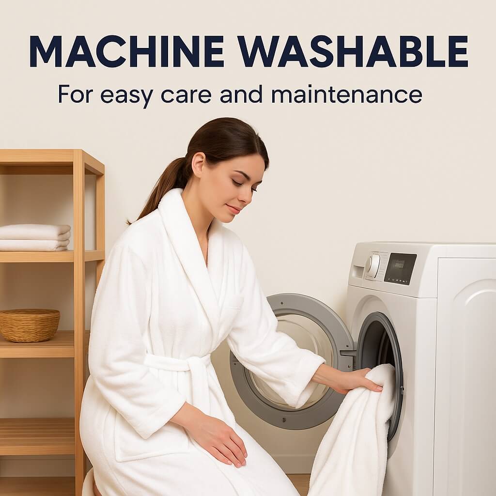 Blissal 100% Cotton Bathrobe